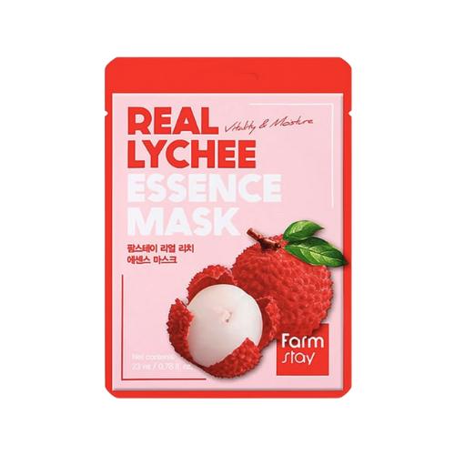 FARMSTAY – Real Lychee Essence Mask