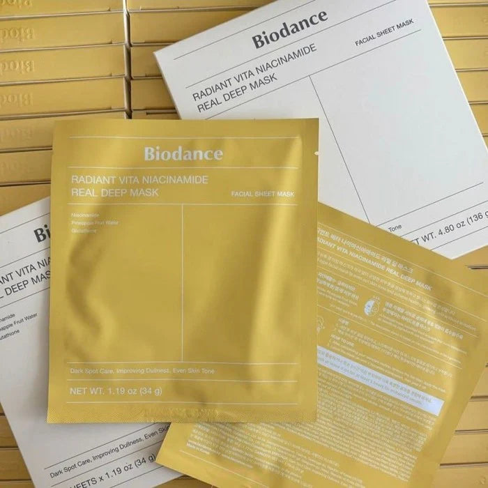 BIODANCE - Radiant Vita Niacinamide Real Deep Mask