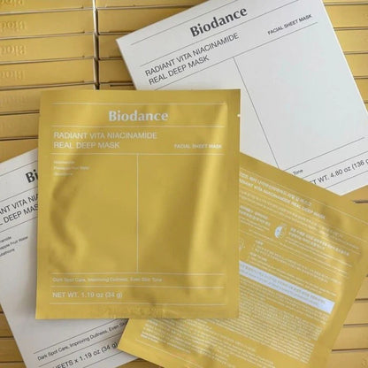 BIODANCE - Radiant Vita Niacinamide Real Deep Mask