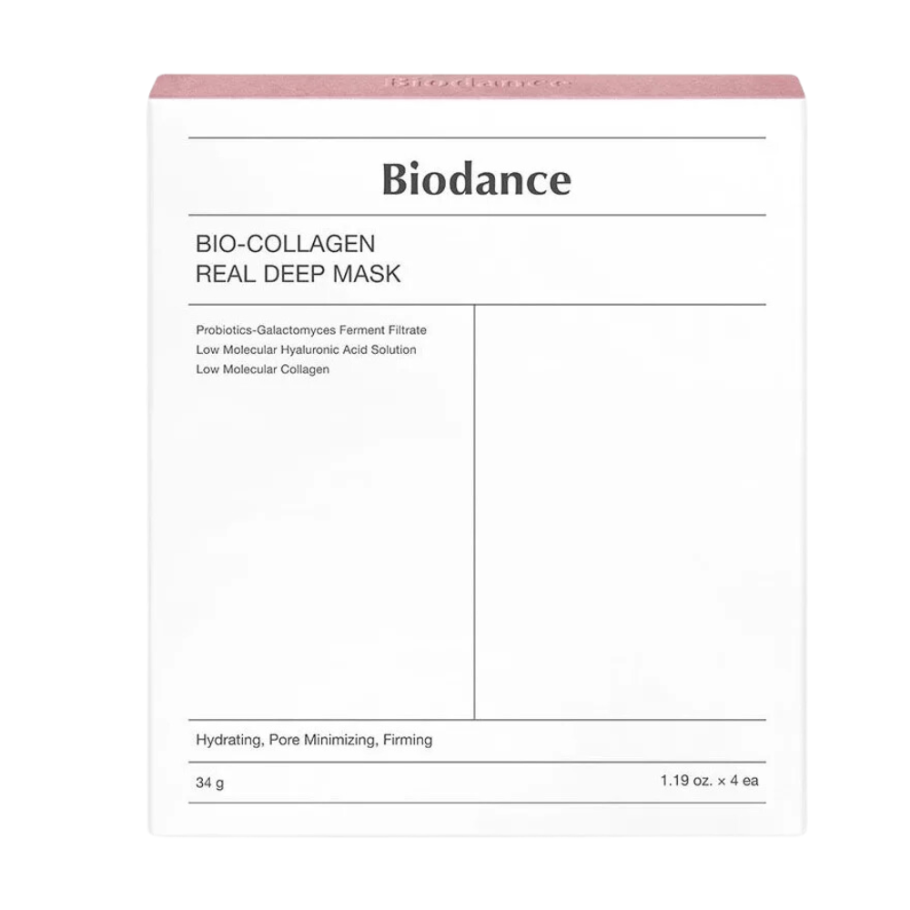 Biodance - Bio-Collagen Real Deep Mask Set - Masque Raffermissant au Collagène - 4pcs/34g