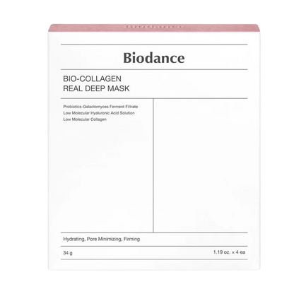 Biodance - Bio-Collagen Real Deep Mask Set - Masque Raffermissant au Collagène - 4pcs/34g