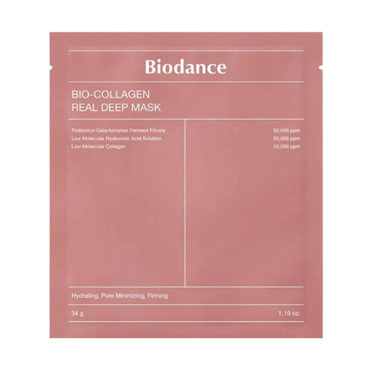 Biodance - Bio-Collagen Real Deep Mask Set - Masque Raffermissant au Collagène - 4pcs/34g