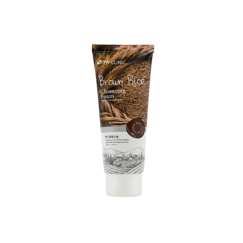 3W CLINIC - BROWN RICE CLEANSING FOAM