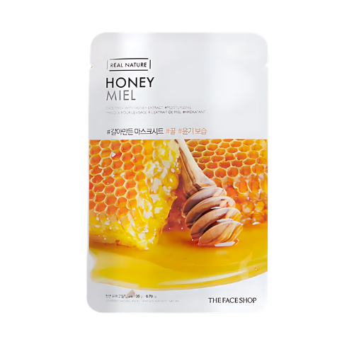 THE FACE SHOP - REAL NATURE FACE MASK WITH HONEY EXTRACT