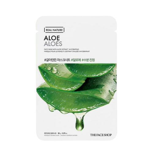 THE FACE SHOP - REAL NATURE FACE MASK WITH ALOE EXTRACT