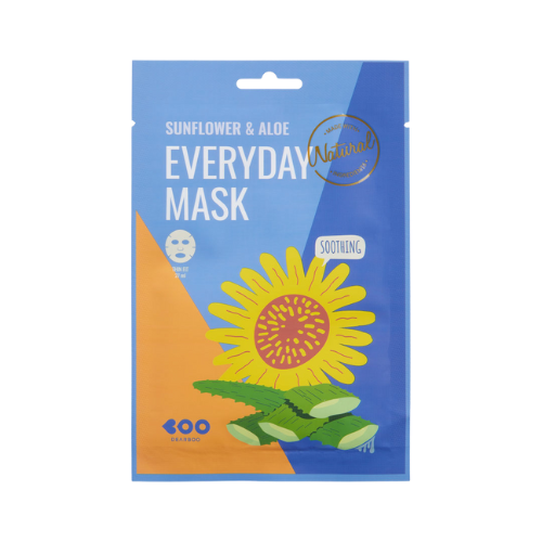 DEARBOO – Masque visage apaisant Tournesol & Aloe